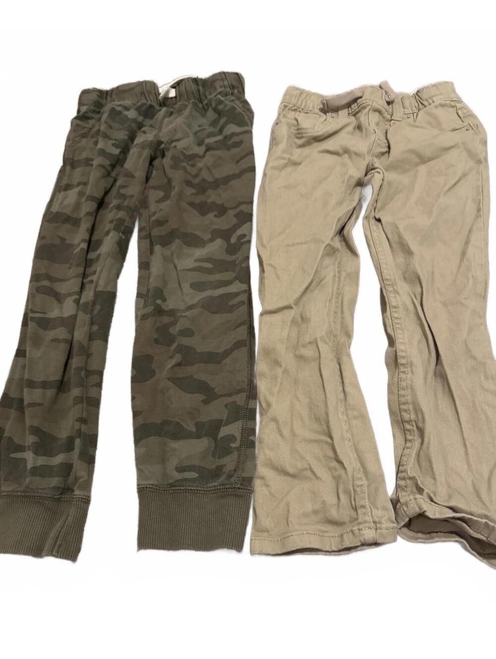 Boys SIze 7 Levi Khaki Pants and Carters Joggers - Lot of 2